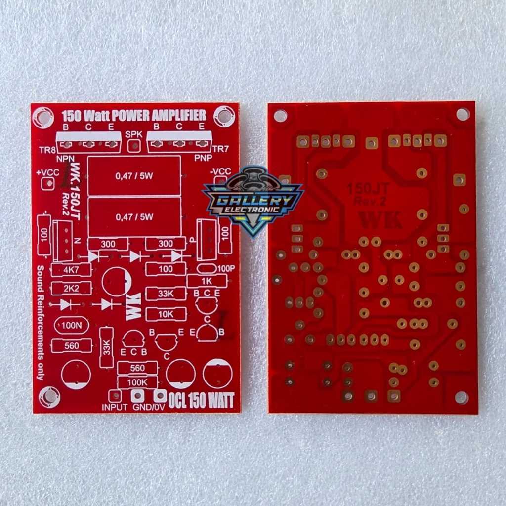 PCB Power Driver OCL 150 Watt Mono 150W