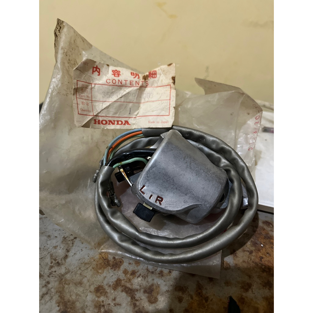 saklar holder kiri honda cb125 cb175 cb350 cb450 cl350 original
