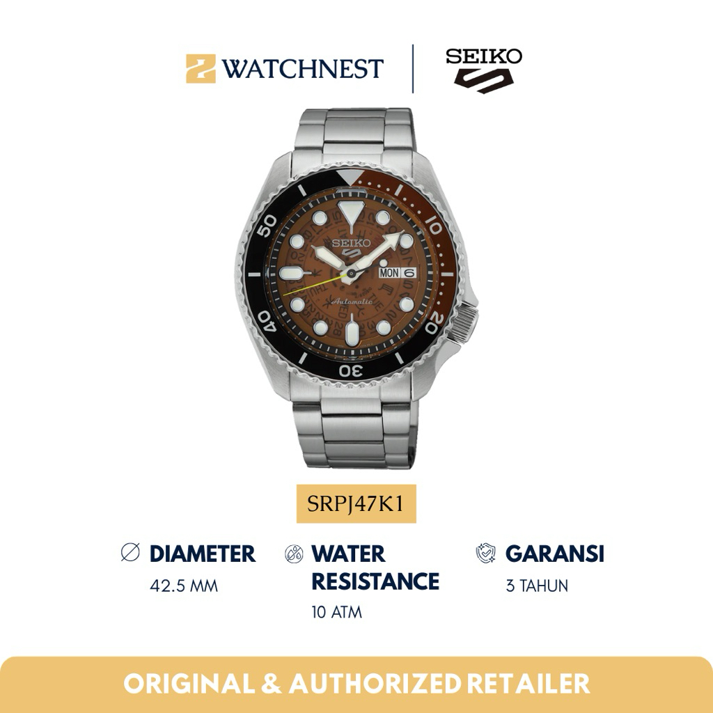 Jam Tangan SEIKO SRPJ47K1 Original Resmi Garansi 3 Tahun