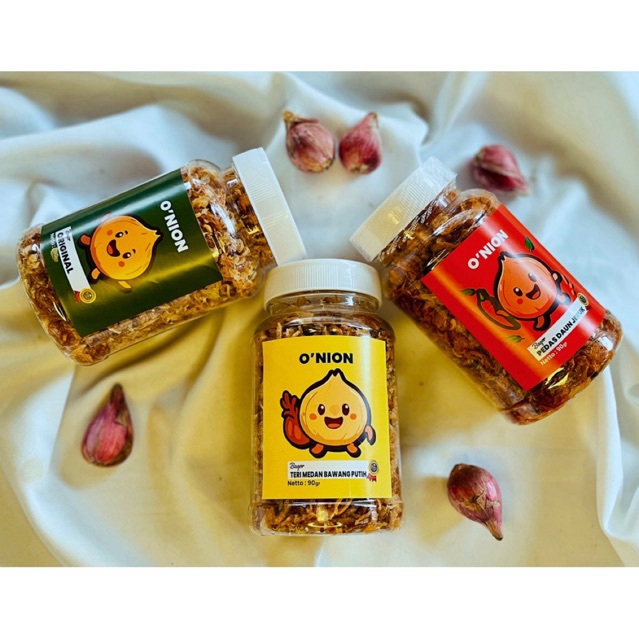 

bagor bundling pahe | bawang goreng 90gr | pedas daun,original,bagor kombinasi teri medan