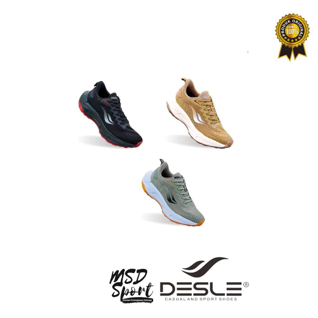 SEPATU RUNNING DESLE FORTE ORIGINAL