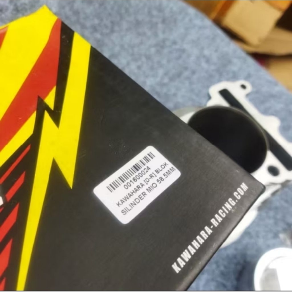 Blok Seher Mio Sporty Smile Soul Bore Up 58.5mm Kawahara Racing Cylinder Kit