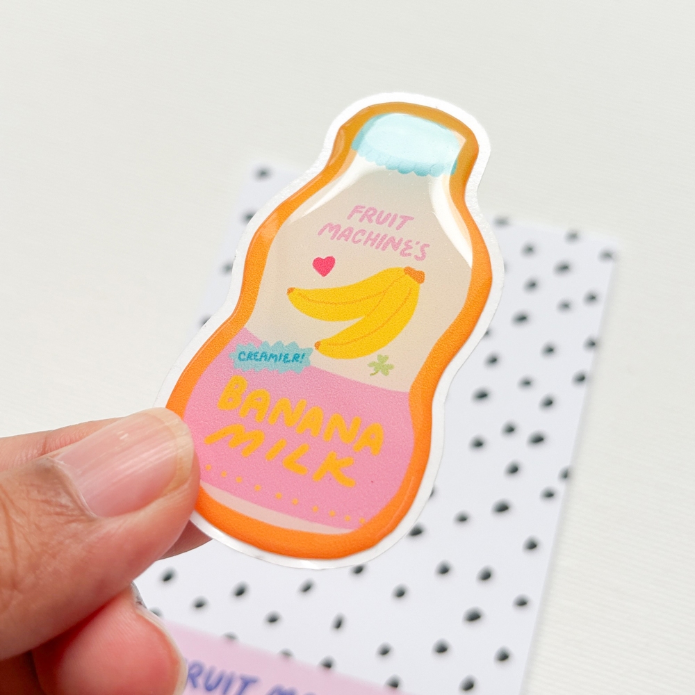 

Banana Milk Jelly Sticker