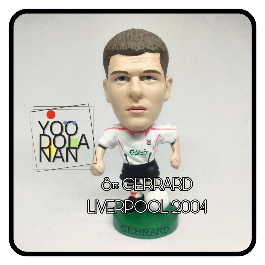 8# GERRARD - LIVERPOOL 2004 CORINTHIAN PROSTARS FIGURE PEMAIN BOLA