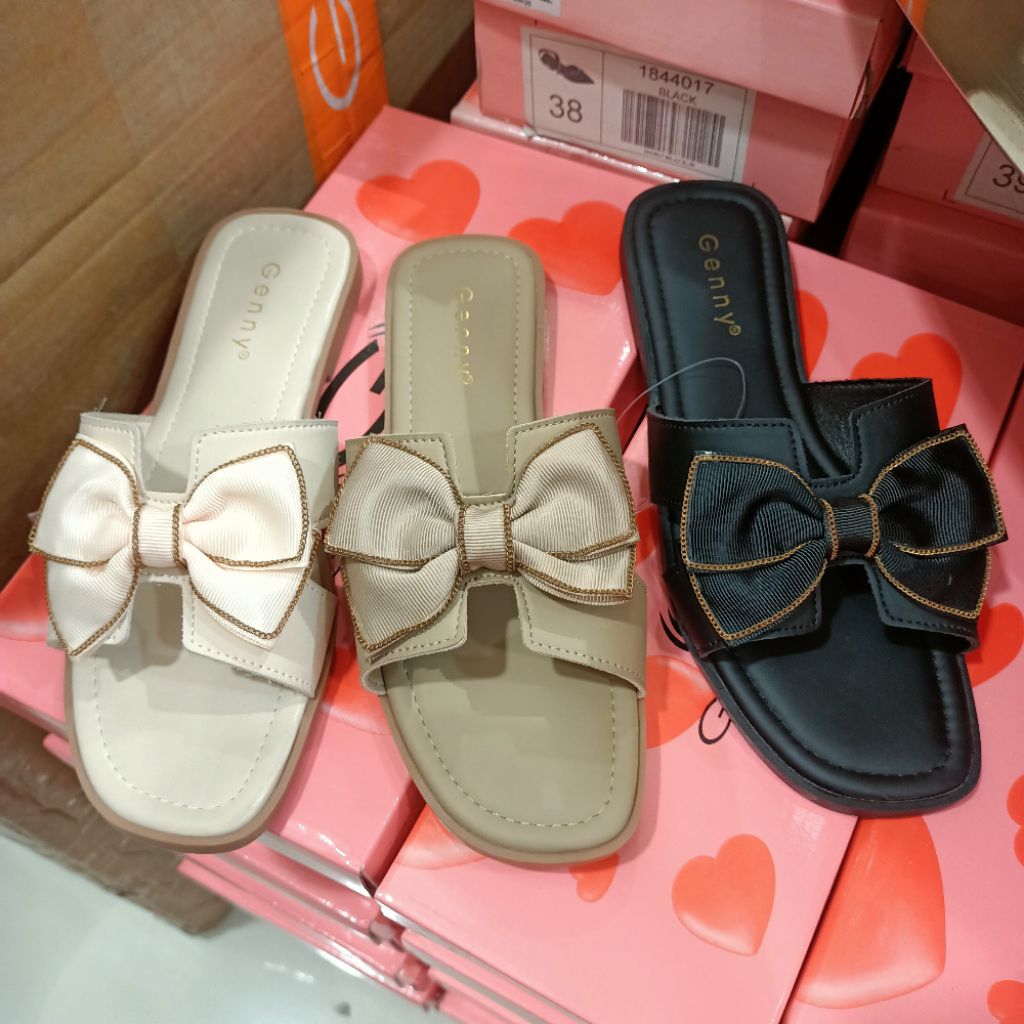 sandal flat wanita GENNY original 4118