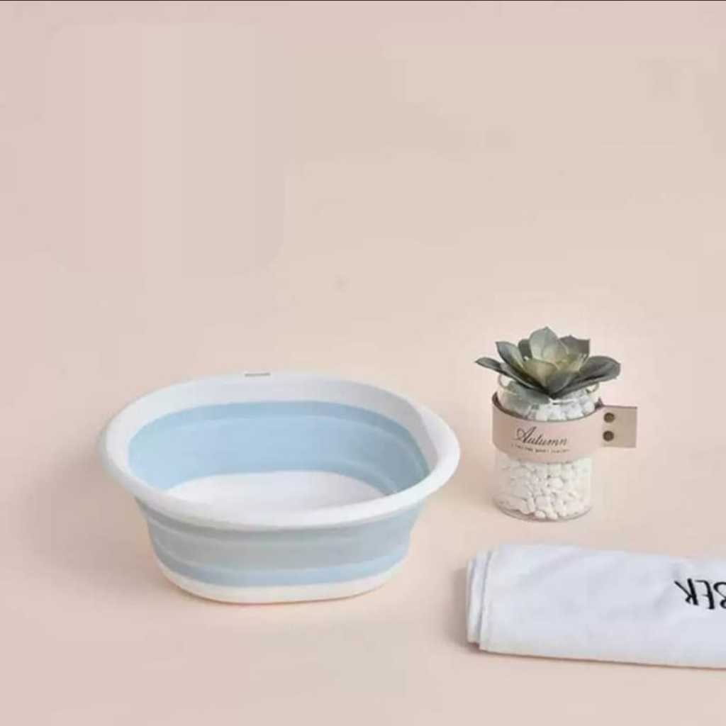 Micha Baskom Lipat Baskom Plastik Lipat Baskom Lipat Portable Multifungsi