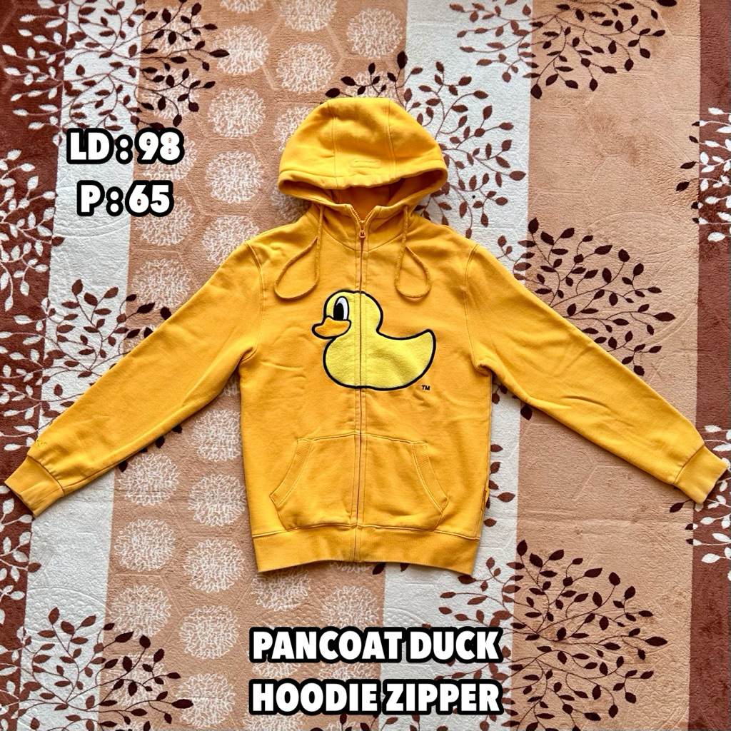 PANCOAT Duck - Hoodie Zipper (Yellow) S