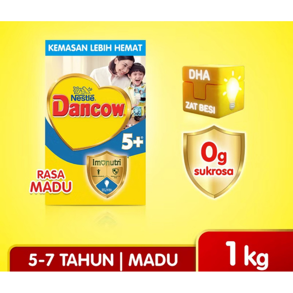 

Dancow 5+ Rasa Madu Asli 1kg