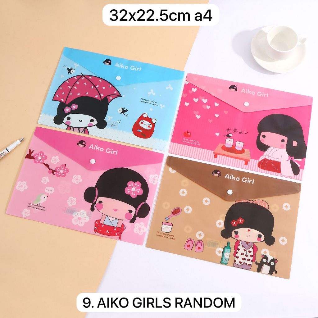 

ATK MAP PLASTIK A4 ANIMASI PENGUIN KARTUN LUCU BAHAN TEBAL 32X22.5CM MOTIF LUCU UNIK BAHAN TEBAL