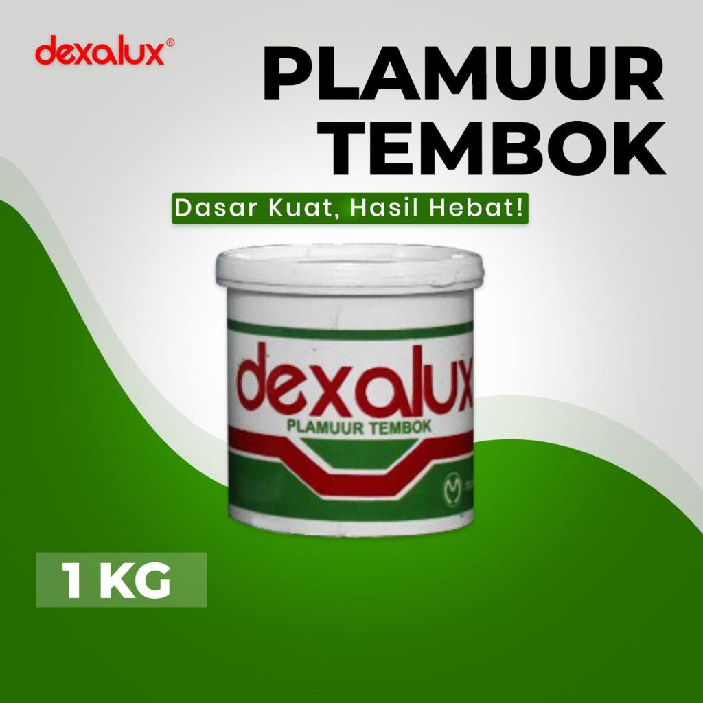 Dexalux Plamuur Tembok Paint Cat Dexalux 1KG