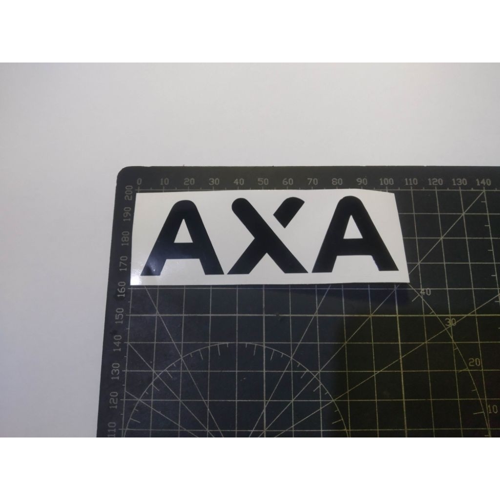 

stiker cutting axa