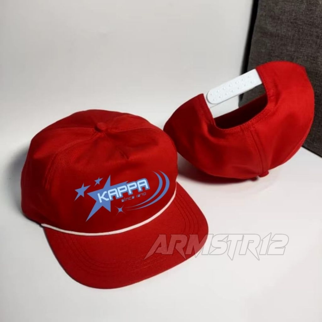 ARMSTR12 - TOPI SNAPBACK CLASSIC TOPI HIPHOP KAPPA CASH ON DELIVERY (COD)