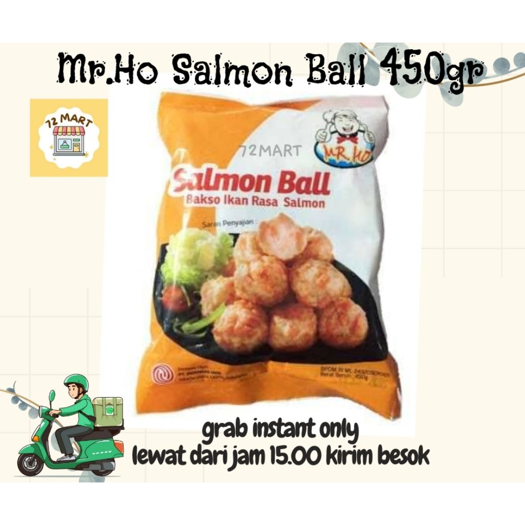

Mr.Ho Salmon Ball 450gr | Bakso Salmon