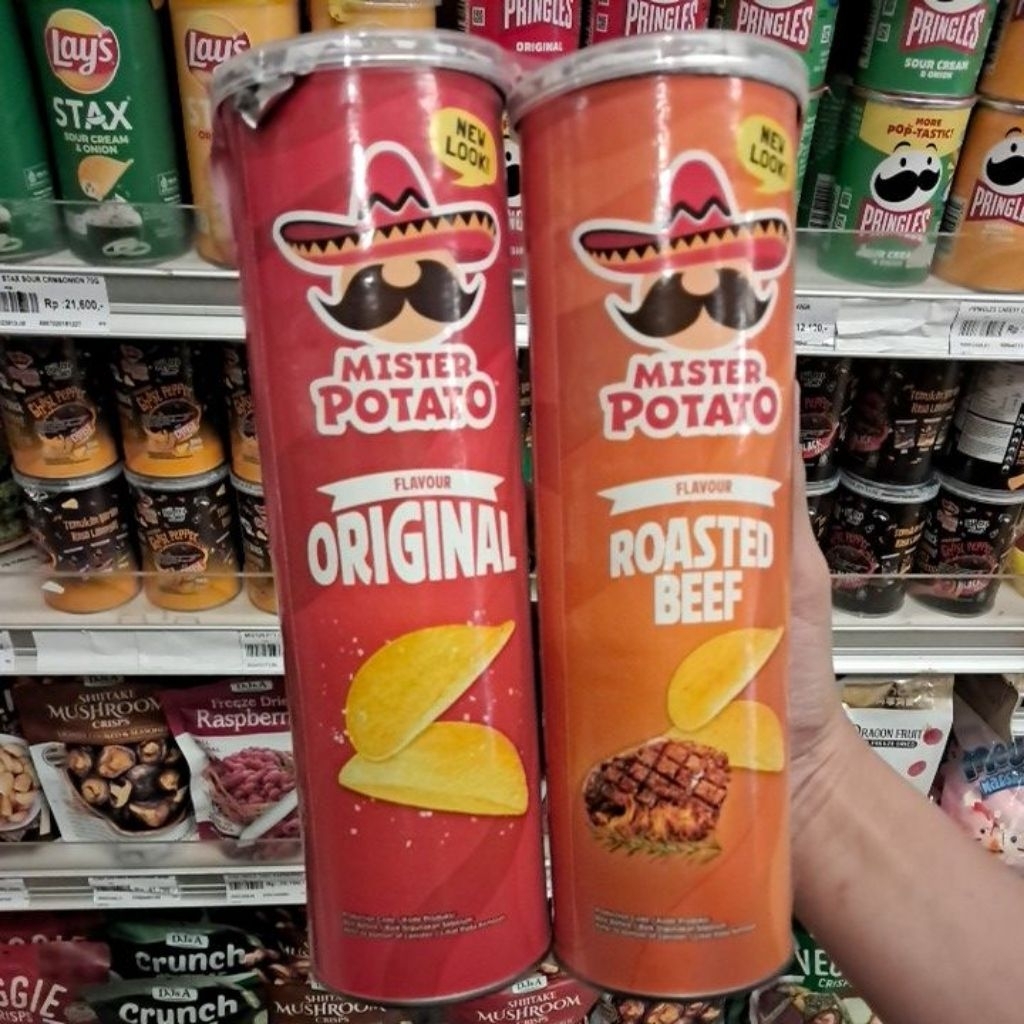 

BUY 1 GET 1 FREE MISTER POTATO Flavor Snack 106gr