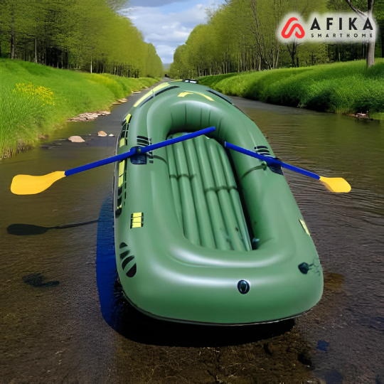 Perahu Karet Mancing Inflatable Fishing Boat 2 Person