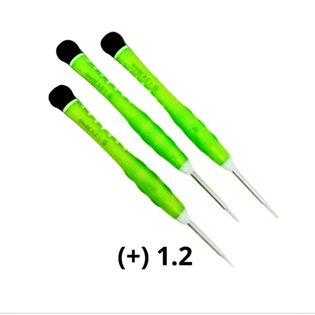 OBENG SATUAN JENIS ( + ) PLUS 1.2 SCREW DRIVER MEDIUM ALAT SERVIS