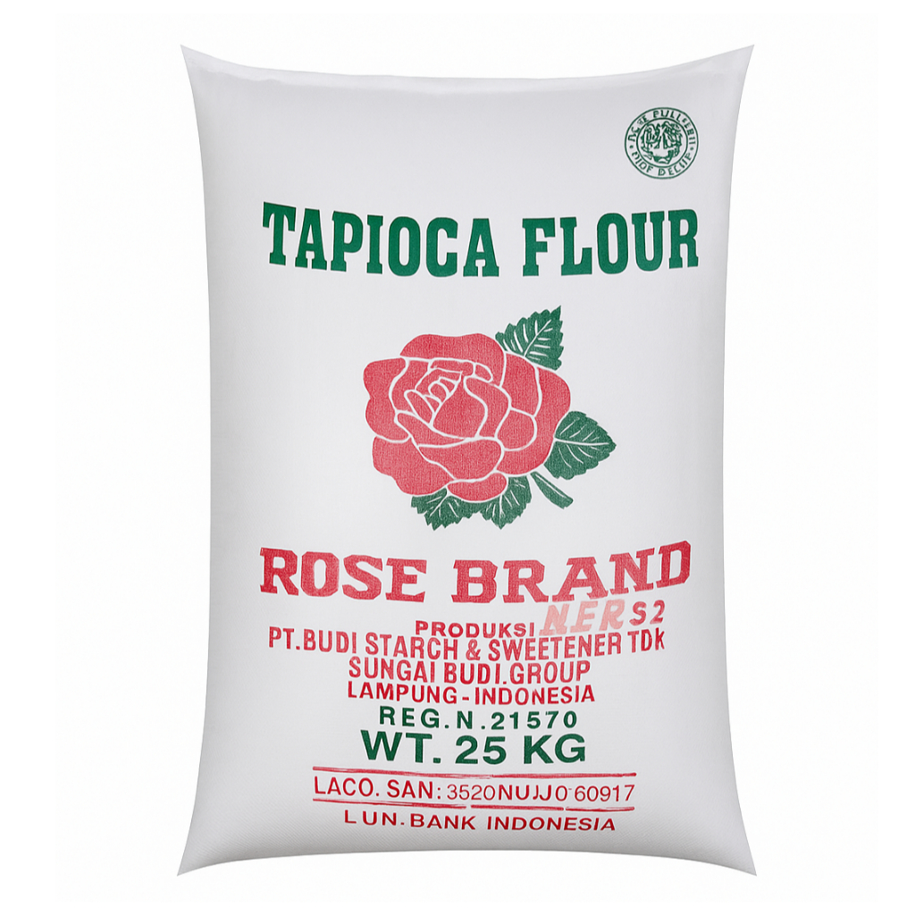 tepung tapioka rose brand 1 sak 25 kg