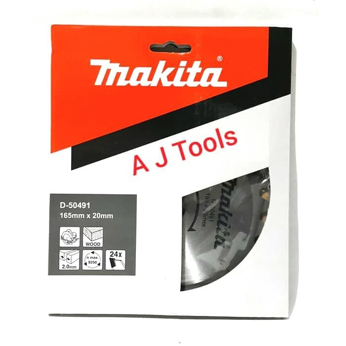 ORIGINAL Mata Gergaji Potong Kayu MAKITA TCT Saw Blade 6" x 24T