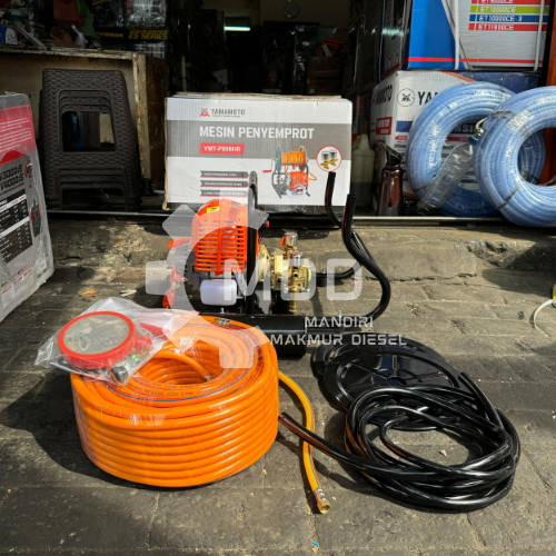 Mesin Semprot Jinjing P898 4Tak Yamamoto Lengkap Gulungan Dan Panjang Selang 50 Meter Power Sprayer 
