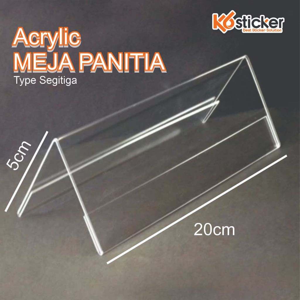 

Acrylic Akrilik display papan nama meja/ Akrilik meja panitia/ Akrilik Kantor