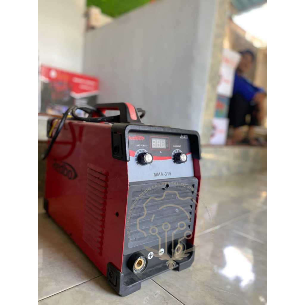MESIN LAS BEKAS REDBO MMA 315A 3 PHASE MESIN LAS REDBO BEKAS SMAW STIK LAS LISTRIK INVERTER