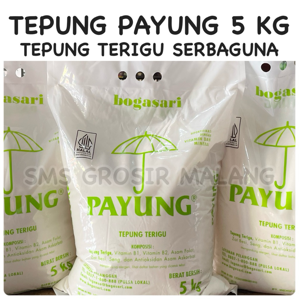 

TEPUNG TERIGU PAYUNG / TEPUNG PAYUNG / TERIGU MURAH / TERIGU HEMAT