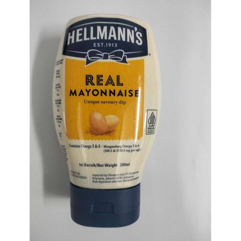 

Hellmann's Real Mayonaise 280ml
