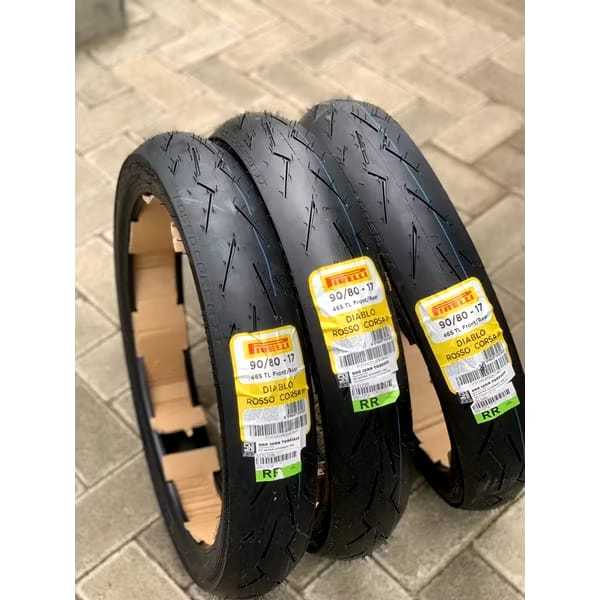 Ban PIRELLI DIABLO ROSSO CORSA 2 ✓90/80 - 100/80 - 110/70 ✓ RING 17