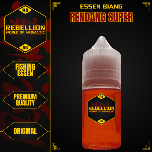 ESSEN REBELLION - Essen Biang Rendang Super / Essen Biang Murni Rendang Super Water Base Ikan Mas Pa