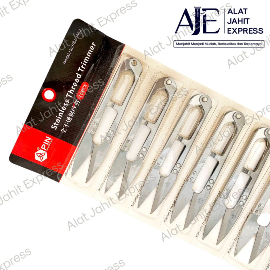 

Gunting Buang Benang Merk PIN 1052 - Gunting Cekris Stainless