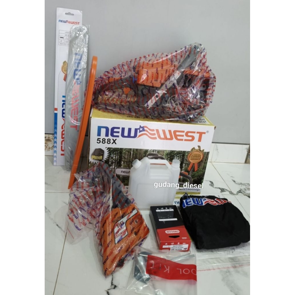 Chainsaw/Senso New West 588X Bar 20 Inch Potong Original