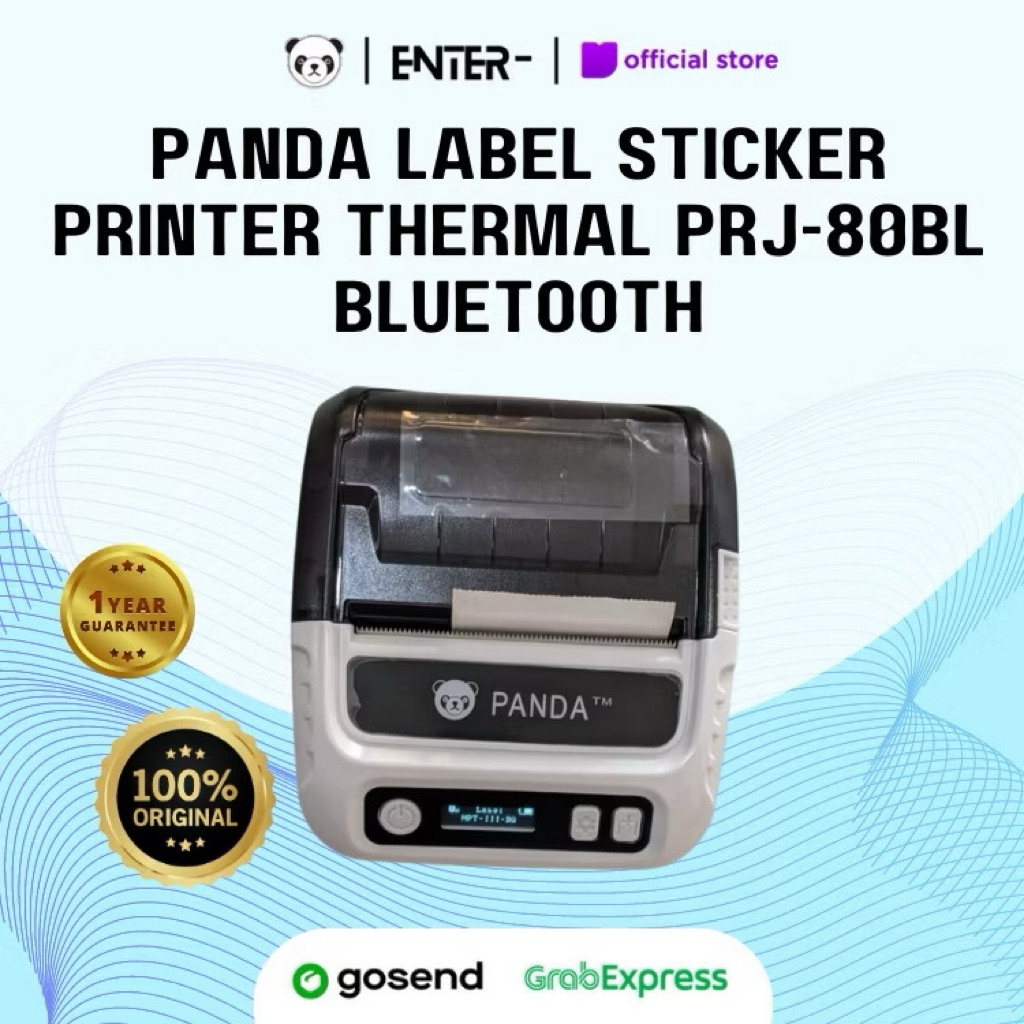

Label Sticker Printer PANDA PRJ-80BL Bluetooth Original