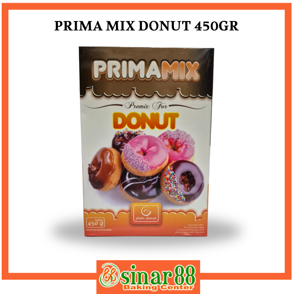 

Prima Mix Tepung Donat Instant 450gr
