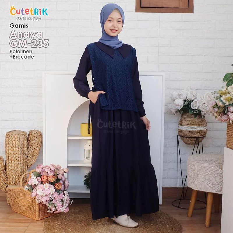 Gamis Anak Brukat Terbaru2025 Model Terbaru Gamis Anak Perempuan Terbaru Baju Gamis anak Cutetrik