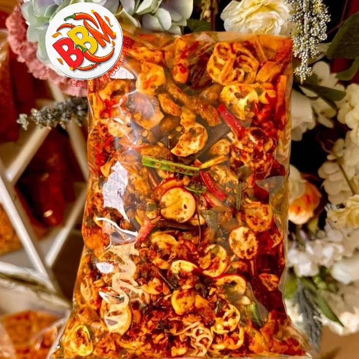 

SEBLAK KERUPUK CAMPUR MIX 500gr PEDAS DAUN JERUK