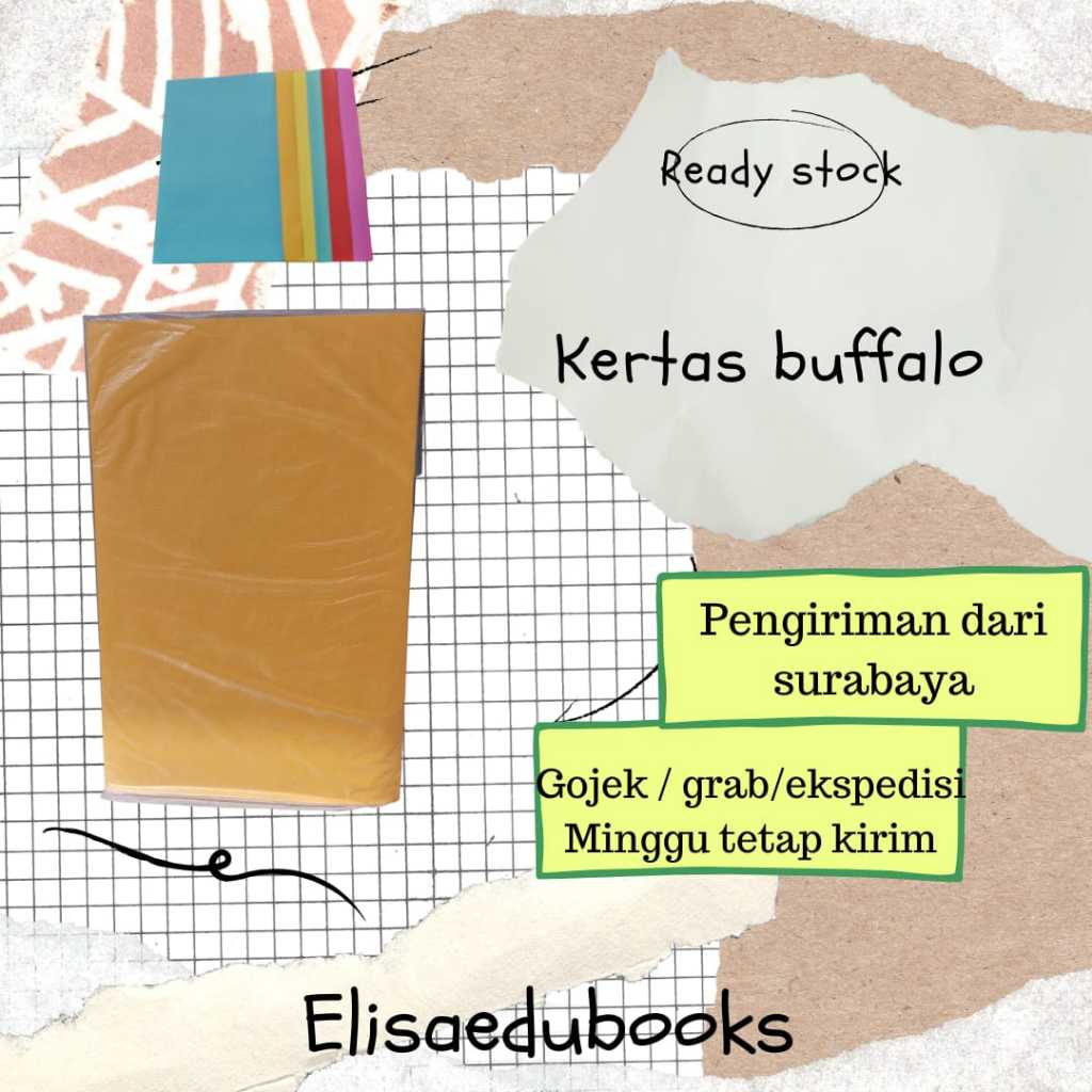 

kertas bufalo A4 kertas cover jilid kemasan 10 lembar