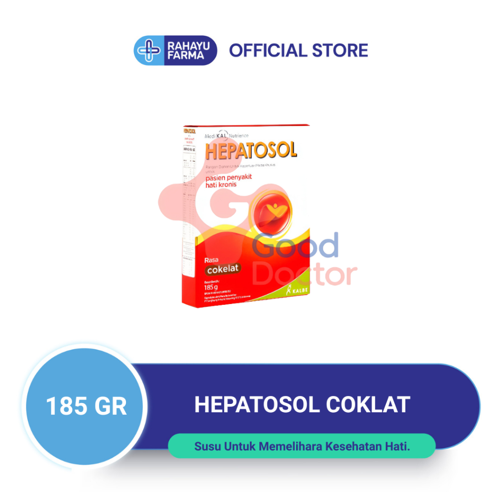 

HEPATOSOL 185 GR COKLAT - Nutrisi Kesehatan Hati