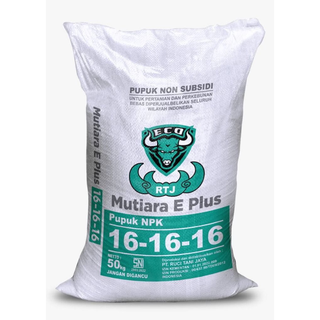 PUPUK MUTIARA/PUPUK PENYUBUR TANAMAN/PUPUK NPK/PUPUK ASLI100%/KEMASAN 1KG