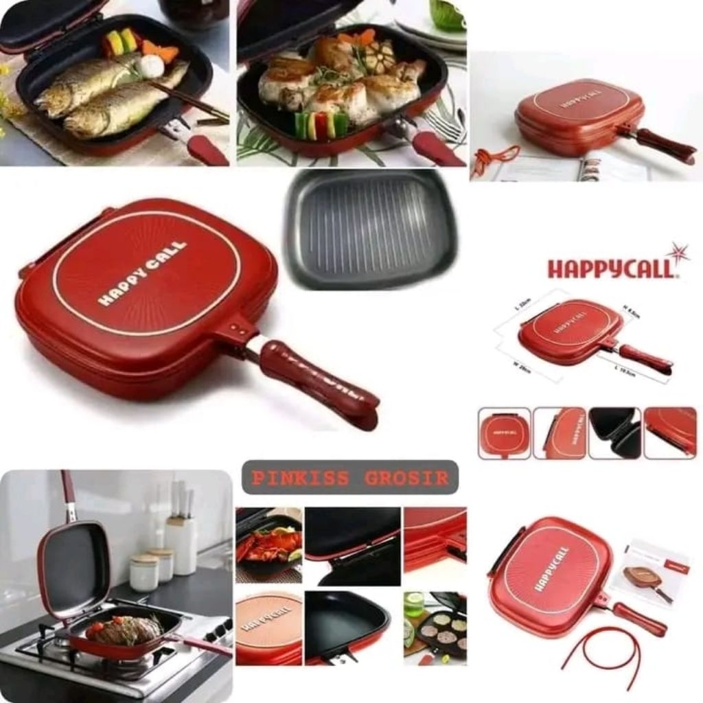 HAPPY CALL DOUBLE PAN JUMBO ORIGINAL PREMIUM VIRAL