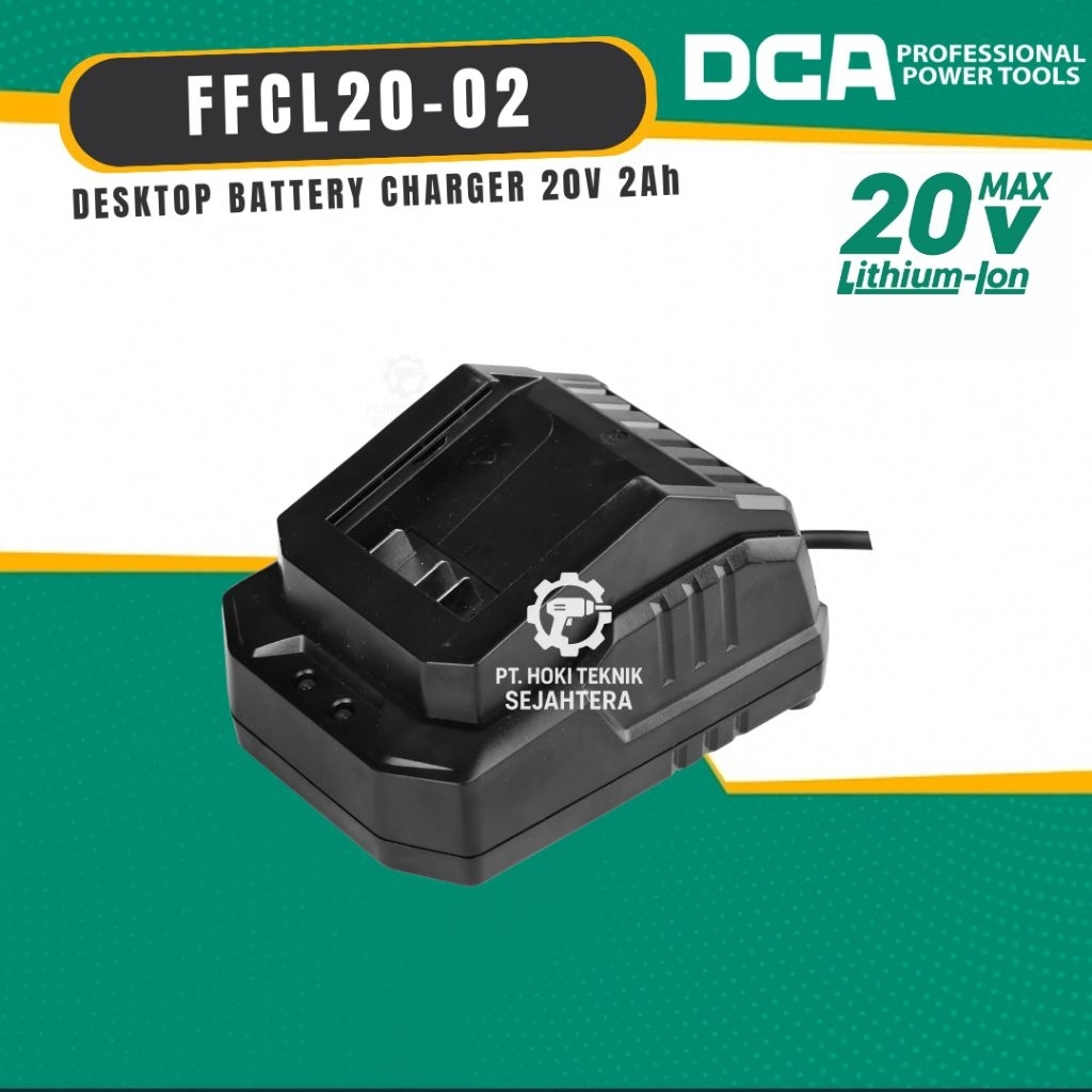 DCA BATTERY CHARGER 20V-2.0A / PENGISI BATERAI DCA 20V