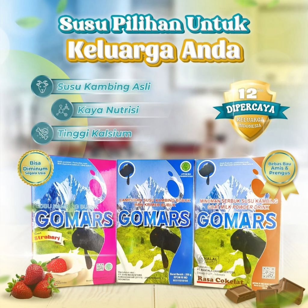 

Susu Kambing Etawa Gomars 200g