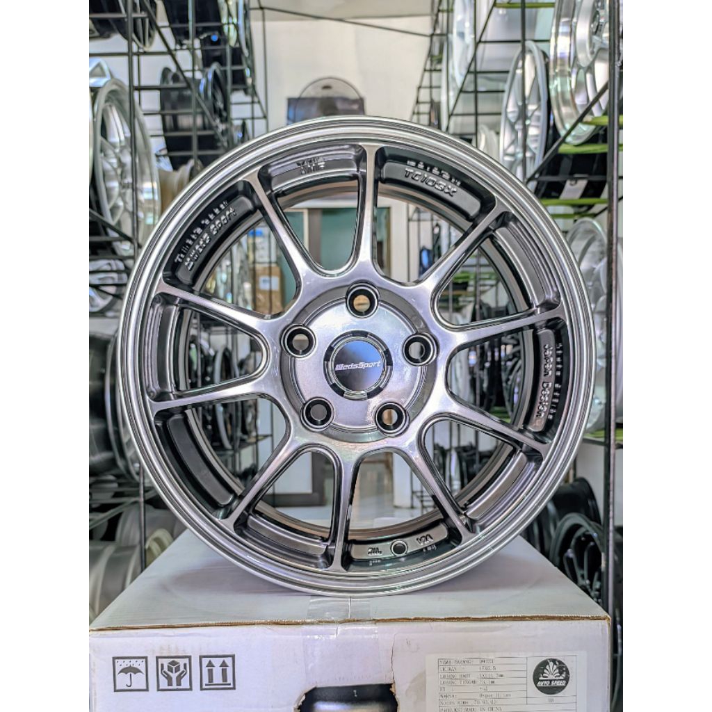 Velg Wedssport R15 pcd 5 x 114 lebar 6.5 et 42