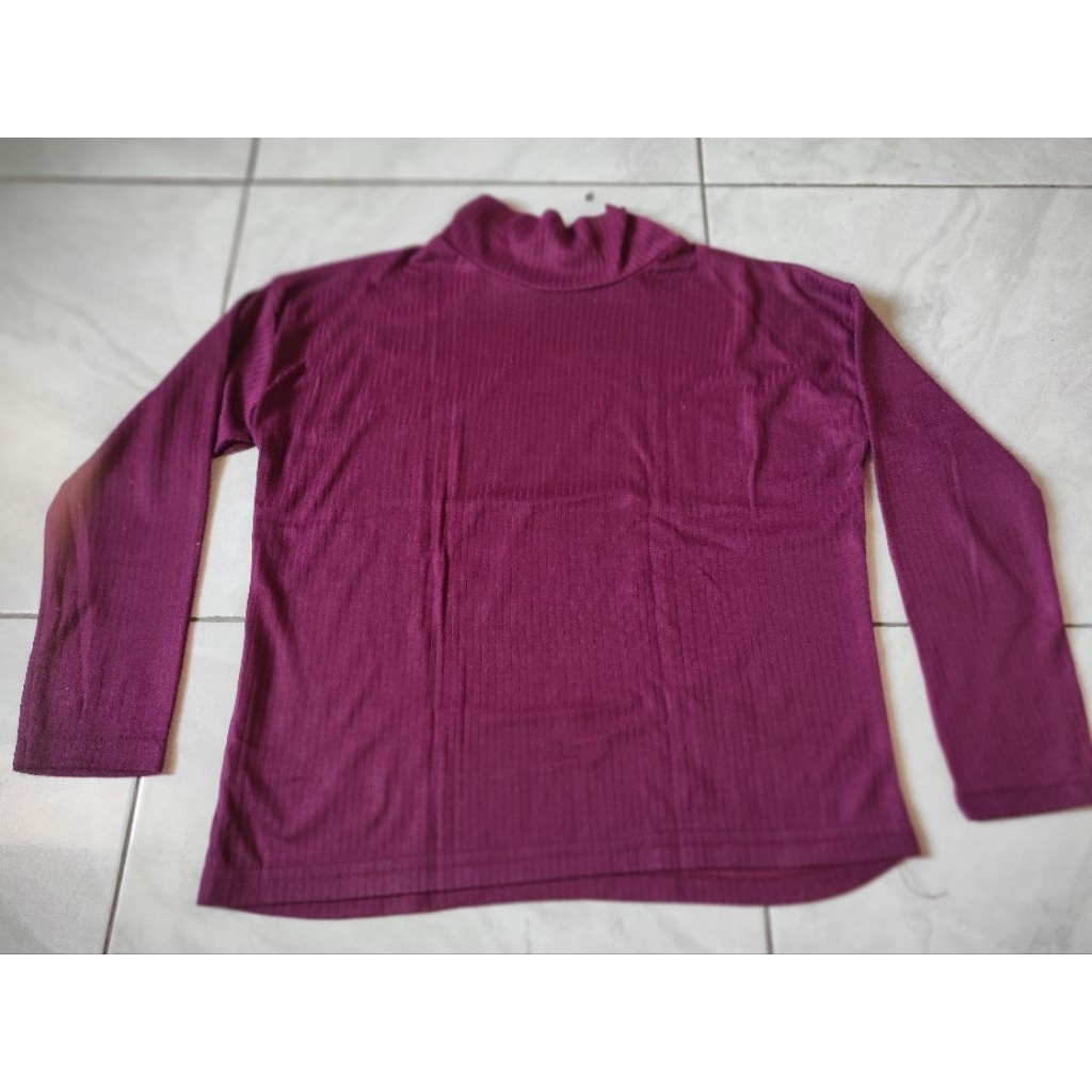 preloved kaos panjang knit