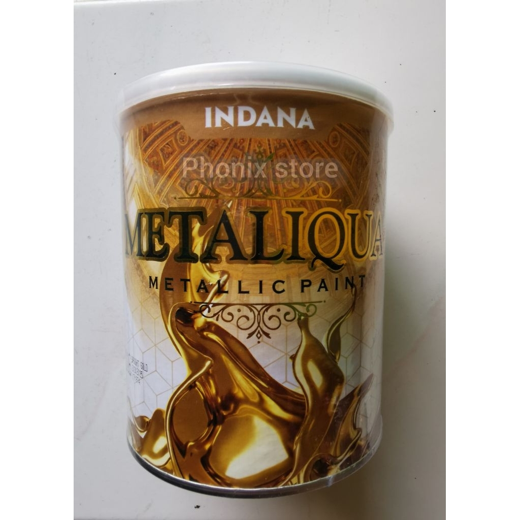 Cat Metaliqua 750cc Cat Emas Cat Metaliq metaliqua 750cc campuran air