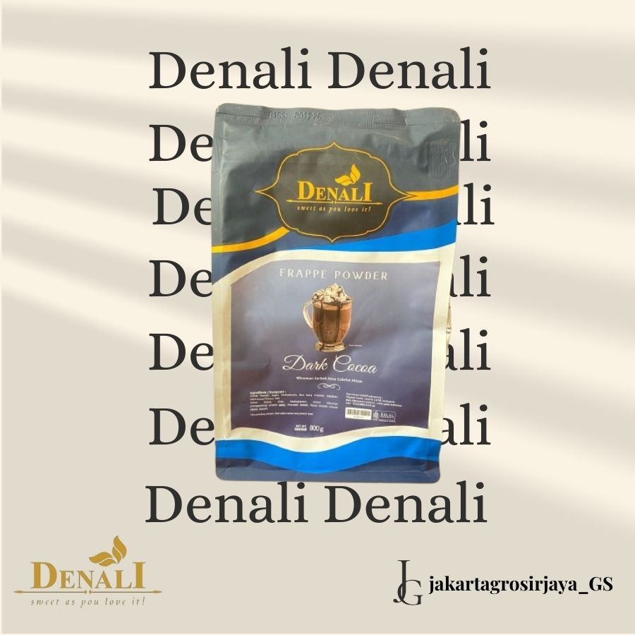 

DENALI BUBUK DARK COCOA | COKLAT | COKELAT | CHOCOLATE 800 gr