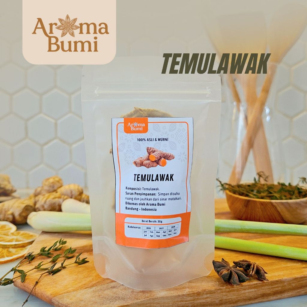 

Aroma Bumi - Temulawak Curcuma Rempah Premium Murah