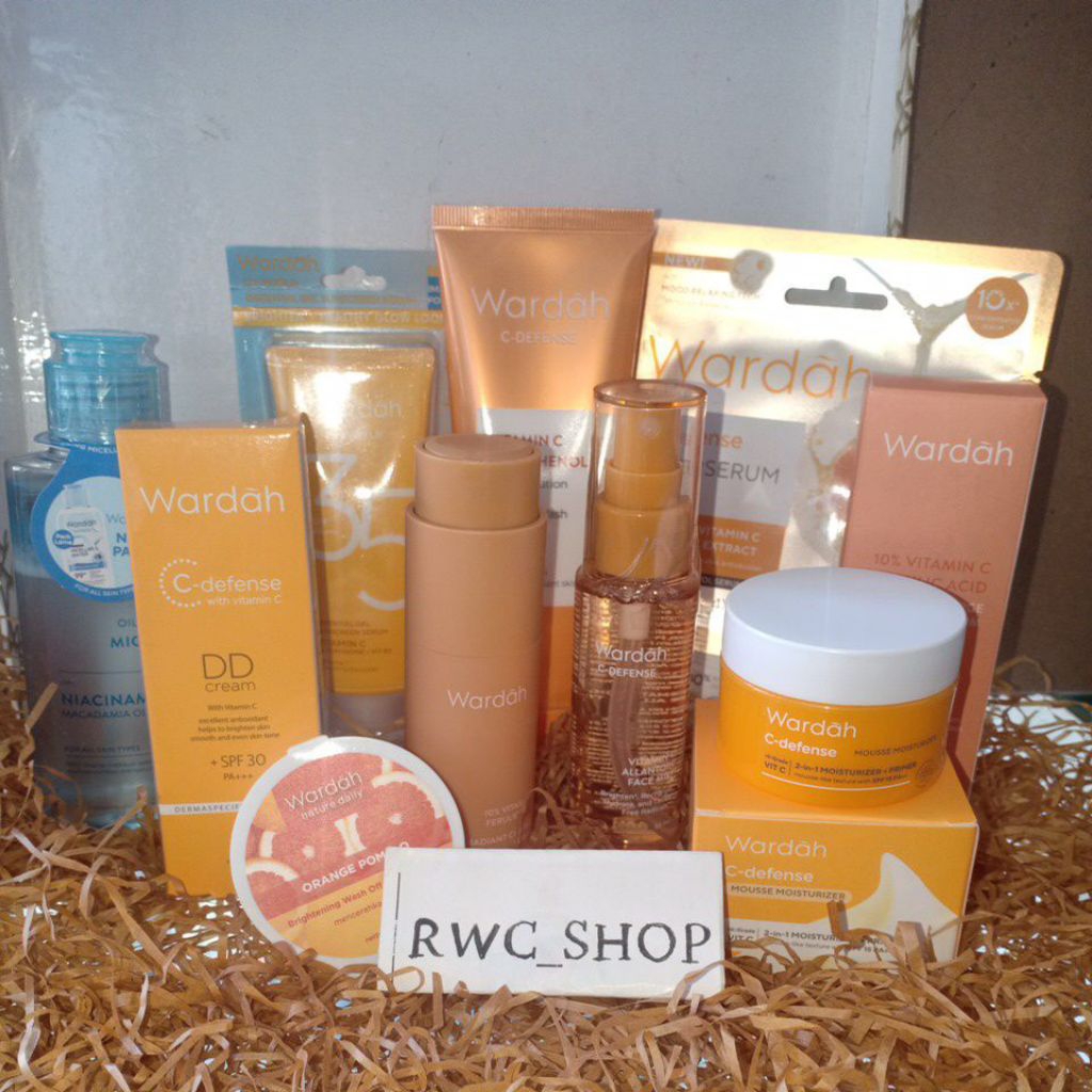 Paket Wardah C-Defense Lengkap | Wardah C-Defense Paket