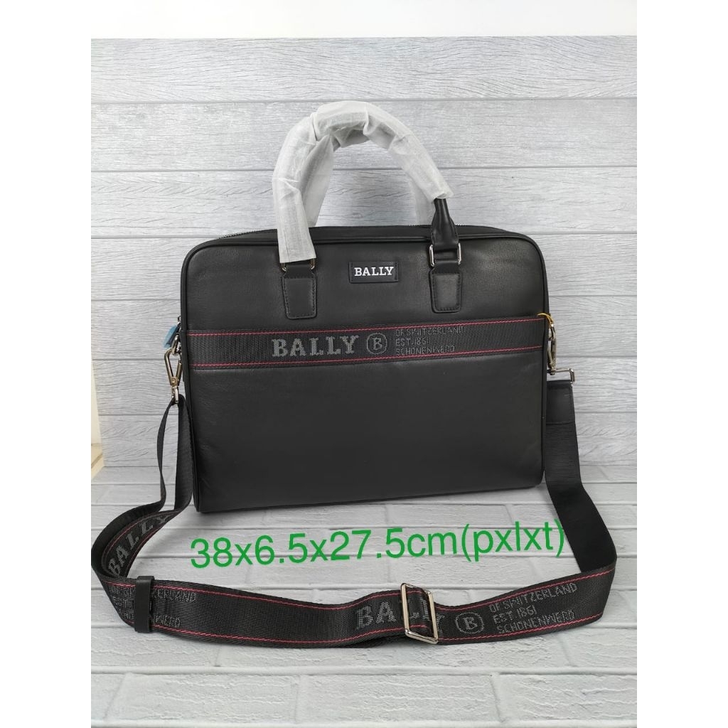 Tas kantor bally tas kerja briefcase tas laptop vip