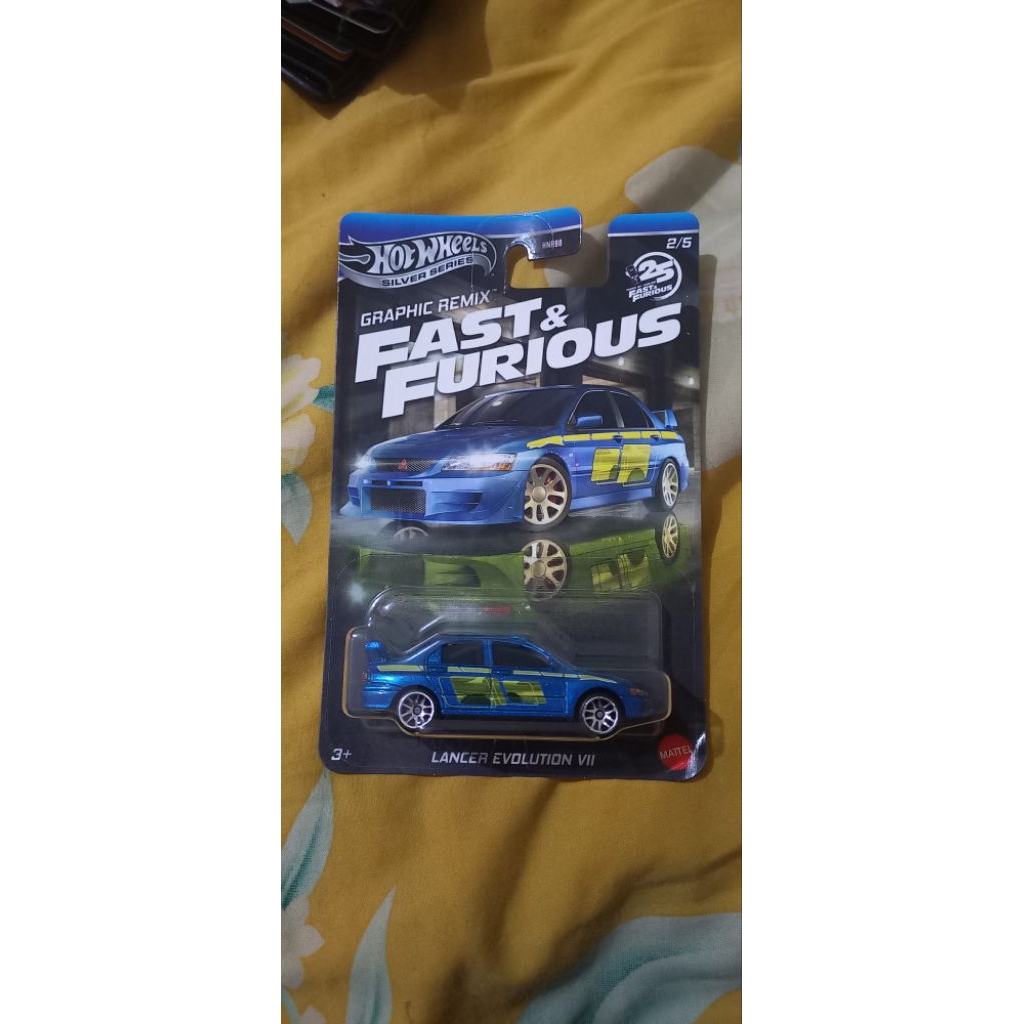 Hotwheels Mitsubishi Lancer Evolution VII Fast And Furious