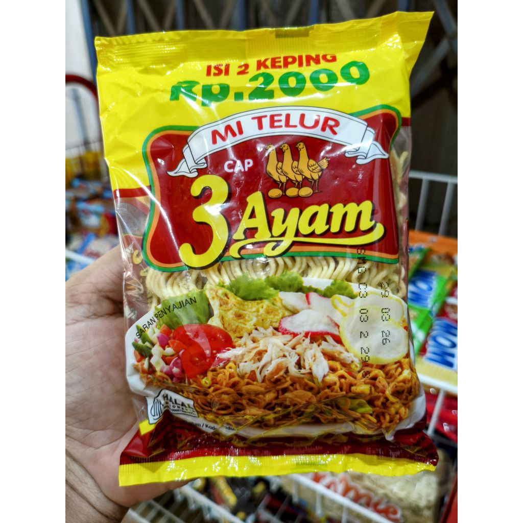 

MIE TELUR CAP 3 AYAM